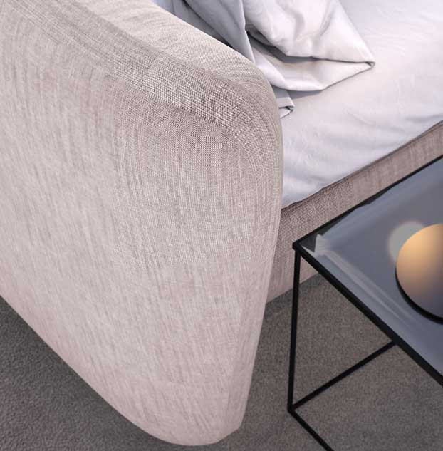 Cama Jolie detalle Quality Contract Hotels