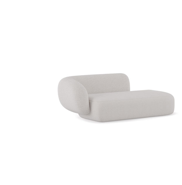 Sofá Bianca con Chaise Lounge Quality Contract Hotels